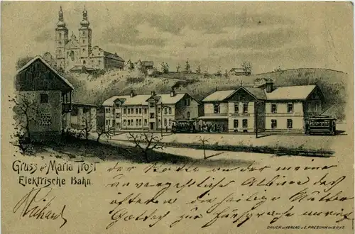 Graz - Gruss aus Maria Trost - Litho -296138