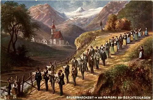 Baueernhochzeit in der Ramsau bei Berchtesgaden -294136