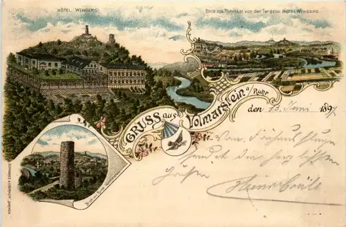 Gruss aus Volmarstein - Litho 1897 -224742