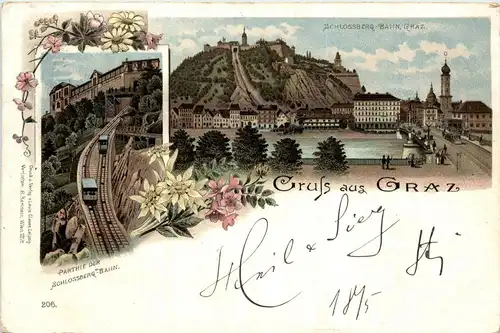Gruss aus Graz - Litho -296348