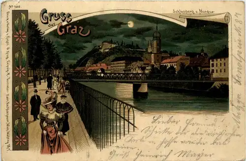 Gruss aus Graz - Litho -296308