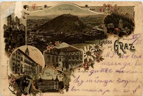 Gruss aus Graz - Litho -296352