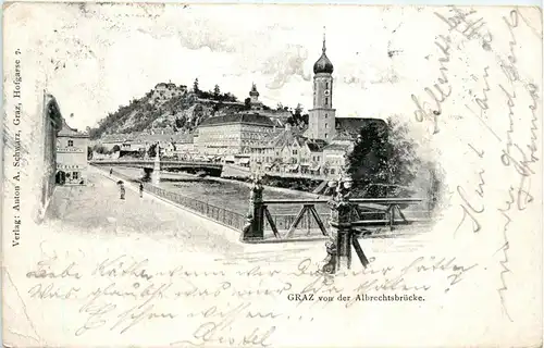 Graz von der Albrechtsbrücke -296504