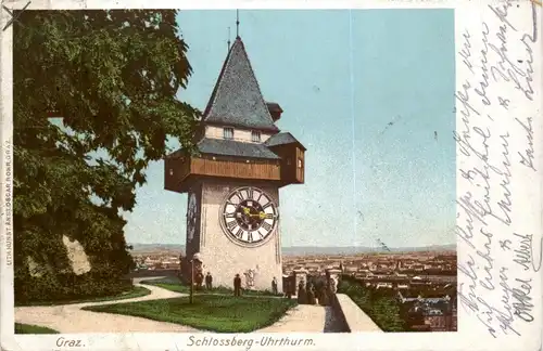 Graz - Schlossberg Uhrturm -296468
