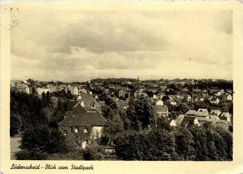 Lüdenscheid - Blick vom Stadtpark -295490