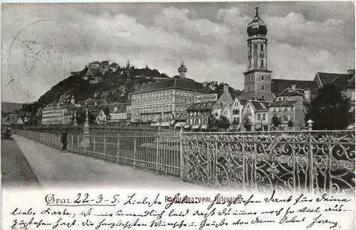 Graz - Panorama vom Griesquai -296824