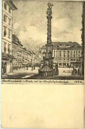 Graz - Hauptplatz 1846 -296928