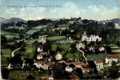 Rosenberg mit Sanatorium Maria-Grün bei Graz -296042