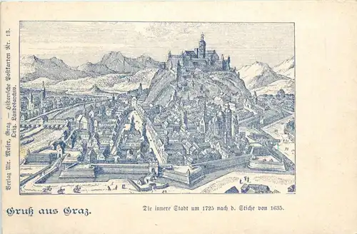 Gruss aus Graz um 1725 -297082