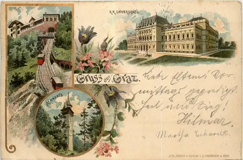 Gruss aus Graz - Litho -296290