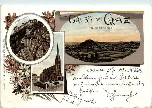 Gruss aus Graz - Litho -296244