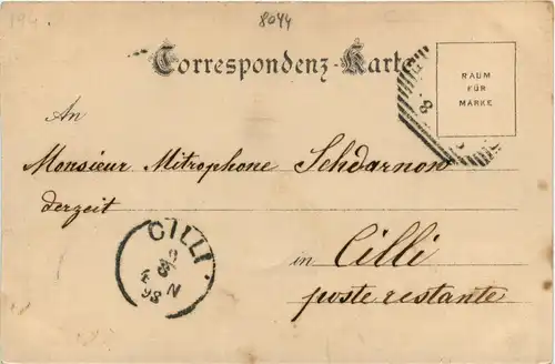 Graz - Maria Trost - Elektrische Bahn - Litho -296058