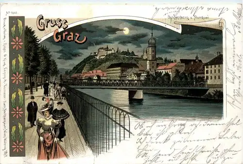 Gruss aus Graz - Litho -296310