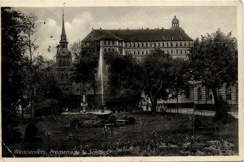 Weissenfels - Promenade und Schloss -297178