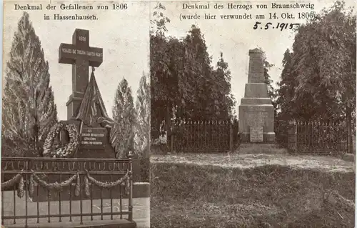 Denkmal der Gefallenen von 1806 in Hassenhausen -297414