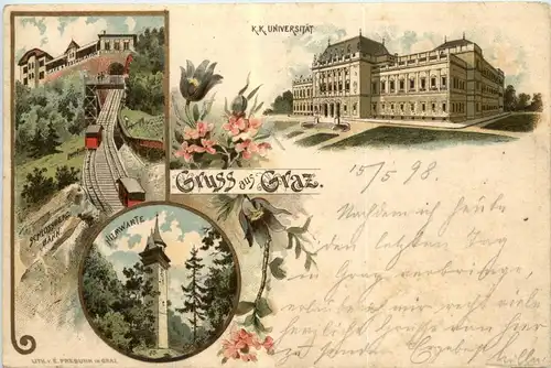 Gruss aus Graz - Litho -296284