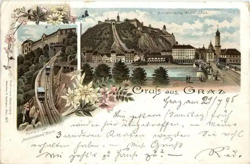 Gruss aus Graz - Litho -296350