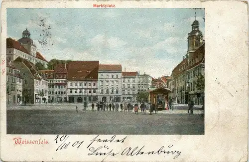 Weissenfels - Marktplatz -297292