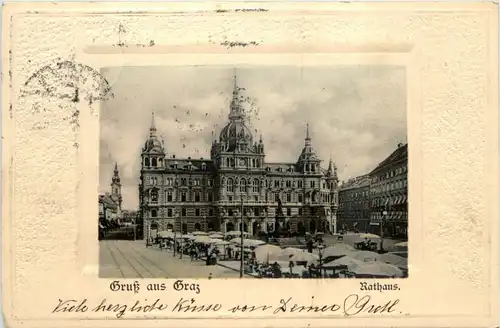Gruss aus Graz - Rathaus -296956