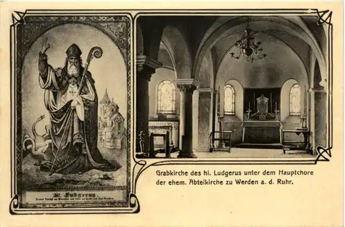 Werden - Grabkirche des hl. Ludgerus -226560