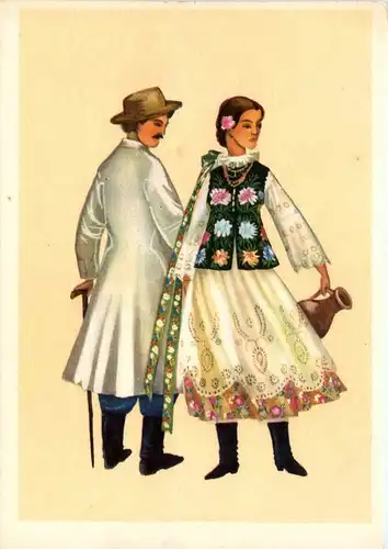 Polskie stroje ludowe -298112