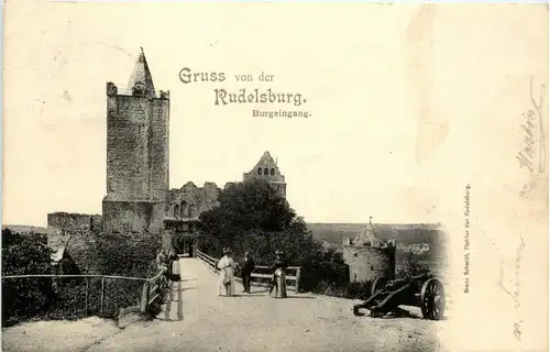 Gruss von der Rudelsburg -297564
