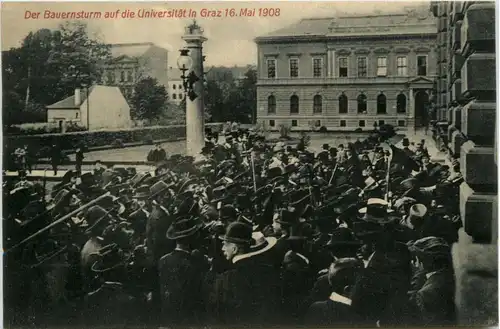 Bauernsturm 1908 - Graz -297080