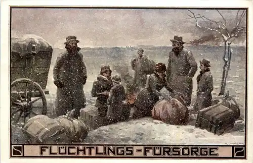 Flüchtlings Fürsorge sign. R. Moser -298276