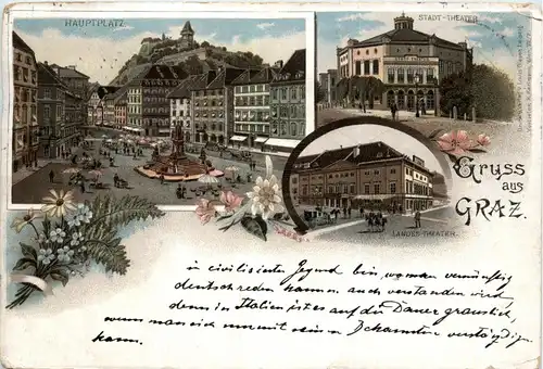 Gruss aus Graz - Litho -296280