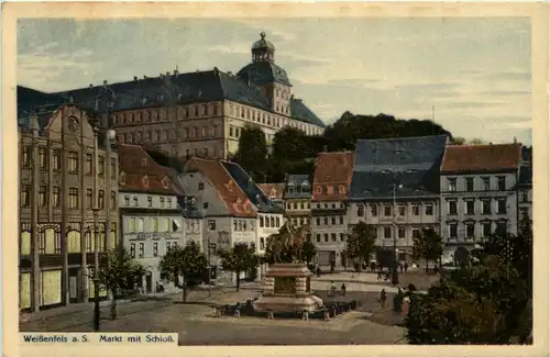 Gruss aus Weissenfels - Markt -297210