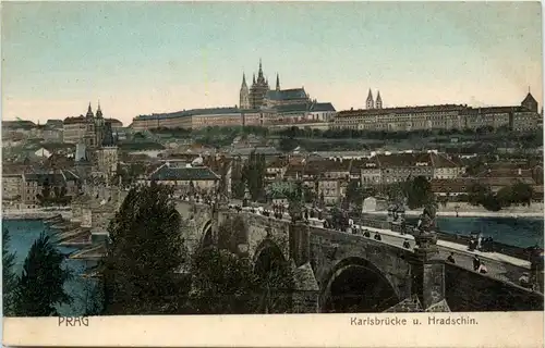 Prag - Karlsbrücke -227444