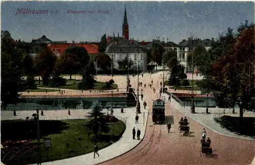 Mulhouse - Eingang zur Stadt -298452