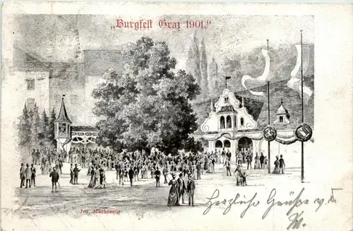 Burgfest Graz 1901 -402738