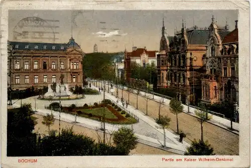 Bochum - Partie am Kaiser wilhelm Denkmal -299200