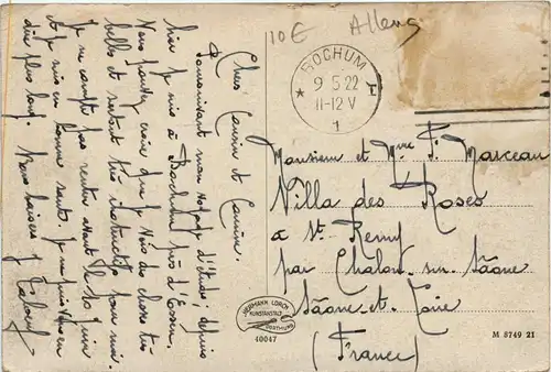 Bochum - Partie am Kaiser wilhelm Denkmal -299200