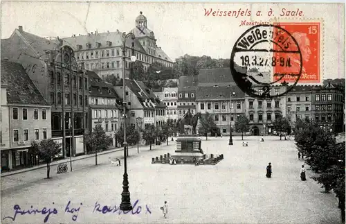 Weissenfels - Marktplatz -297342