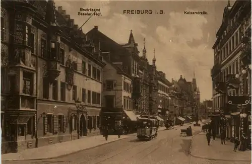 Freiburg - Kaiserstrasse -298892