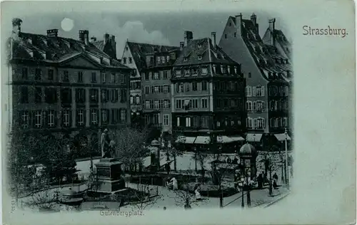 Strassburg - Gutenbergplatz -298632