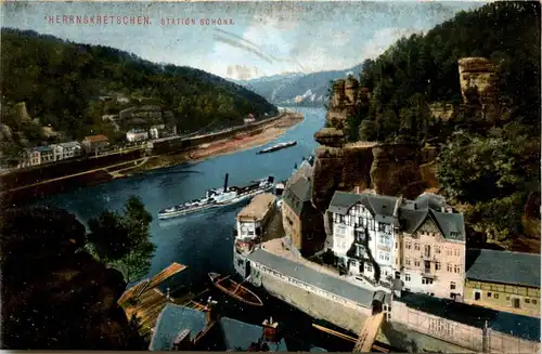 Herrnskretschen - Station Schöna -298992