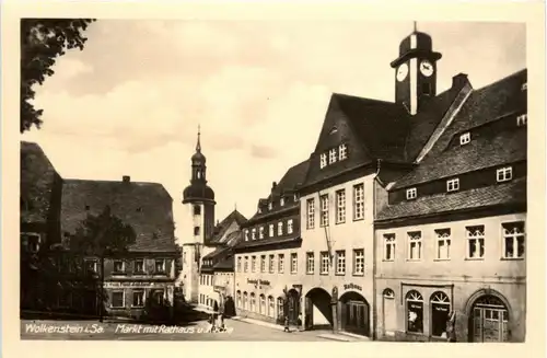 Wolkenstein in Sachsen - Markt -228562