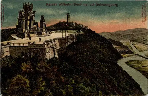 Kaiser Wilhelm Denkmal auf Hohensyburg -400094