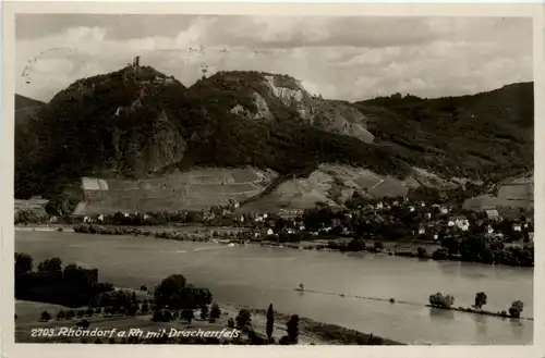 Rhöndorf mit Drachenfels -299304