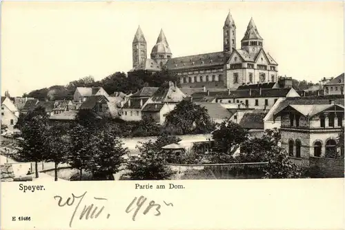 Speyer - Partie am Dom -400600