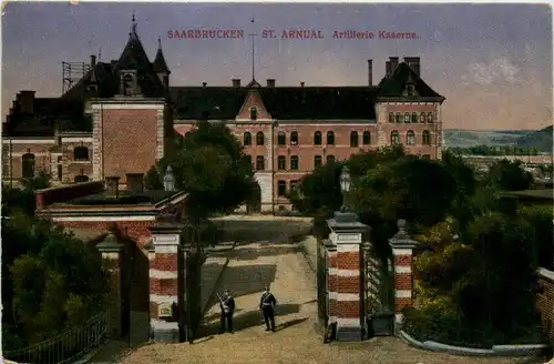 Saarbrücken - St. Arnual Artillerie Kaserne -299448