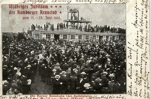 Hamburg - 50jähriges Jubiläum Hamburger Rennclub 1902 -299152