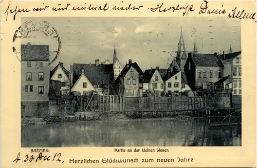 Bremen - Partie an der kleinen Weser -299232