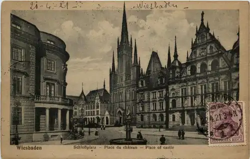 Wiesbaden - Schlossplatz -299314