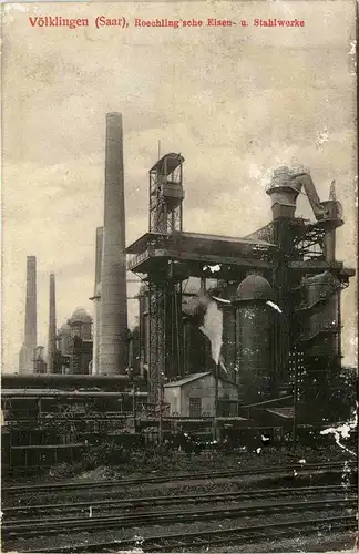 Völklingen - Roechling sche Eisen und stahlwerke -229308