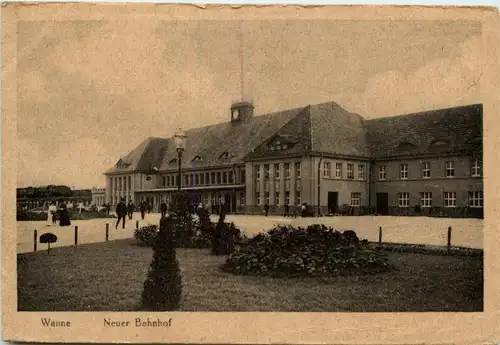 Wanne - Neuer Bahnhof -400634