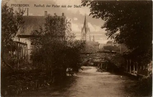 Paderborn - Ausfluss der Pader -400088